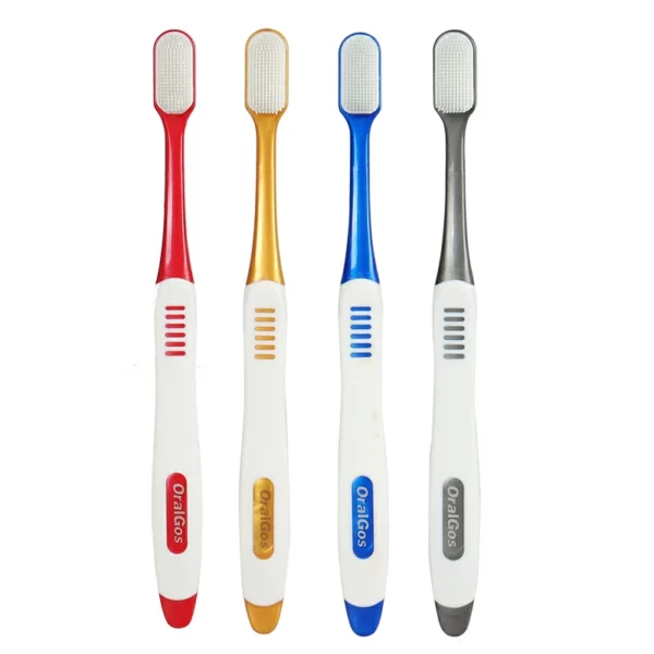 OralGos UltraSoft Silicone Toothbrush for Sensitive Teeth