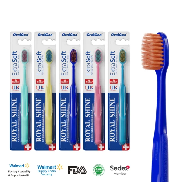 OralGos DB203 Premium Soft Bristle Toothbrush