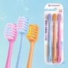 ECOME E905 Ultra-Soft Toothbrush 3-Pack – Deep Cleaning for Sensitive Gums