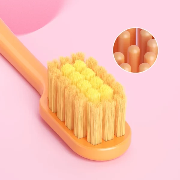 ECOME E905 Ultra-Soft Toothbrush 3-Pack – Deep Cleaning for Sensitive Gums