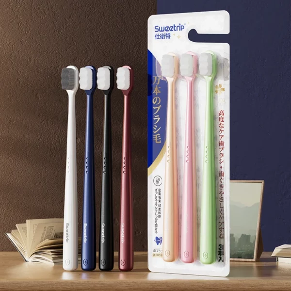 Sweetrip S291 Ultra-Soft Toothbrush with 10,000 Bristles