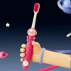 Dr.Baek KR048 Kids Toothbrush – Ultra-Soft 0.01mm Bristles, Space Astronaut Theme, 6-Pack Gift Box