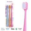 ECOME E905 Ultra-Soft Toothbrush 3-Pack – Deep Cleaning for Sensitive Gums
