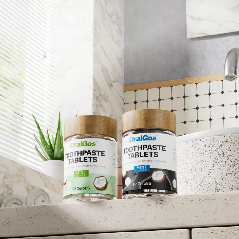 OralGos Toothpaste Tablets A Plastic-Free, Fluoride-Free Innovation for Oral Care