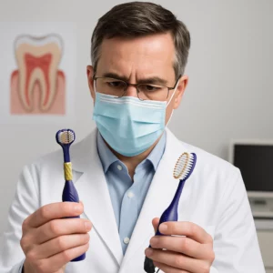 The research and development of teeth whitening toothbrushes
