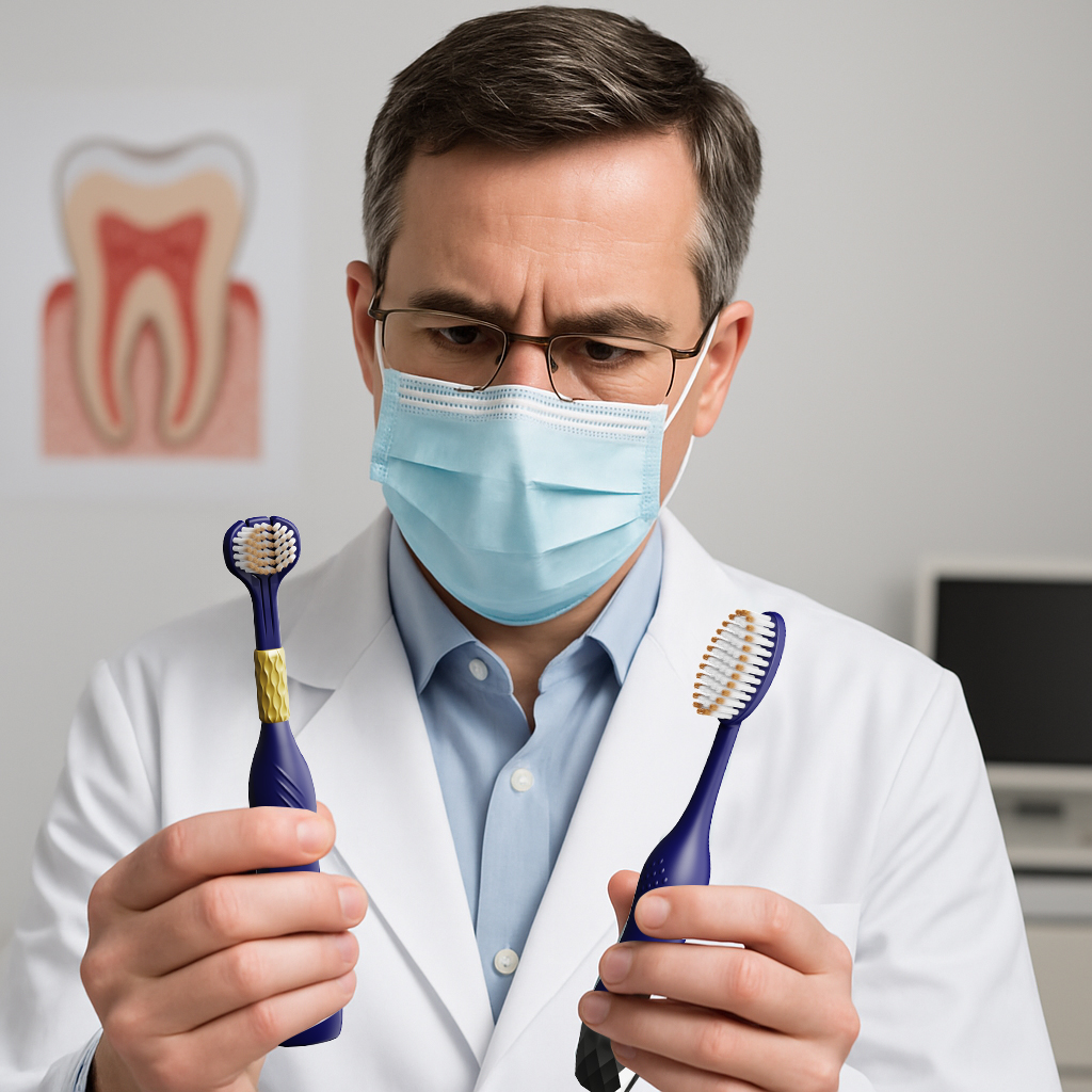 The research and development of teeth whitening toothbrushes