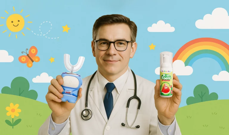 Recommend Toddlers Electric Toothbrush and Toothpaste