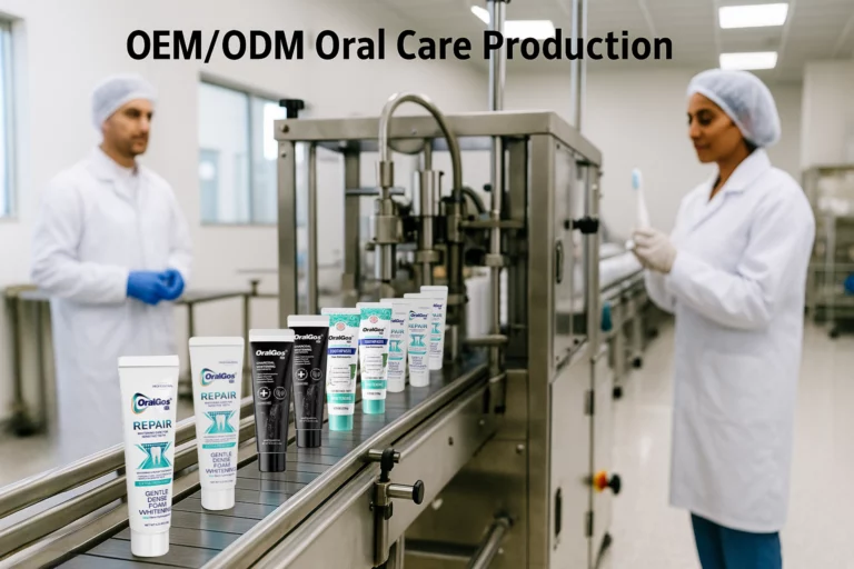 ODM toothpaste product line