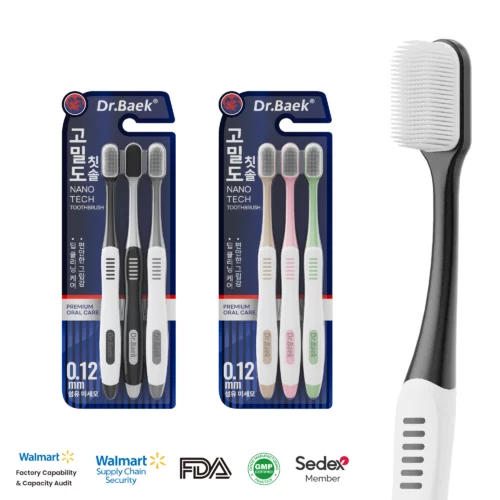 toothbrush with ultra-soft bristles