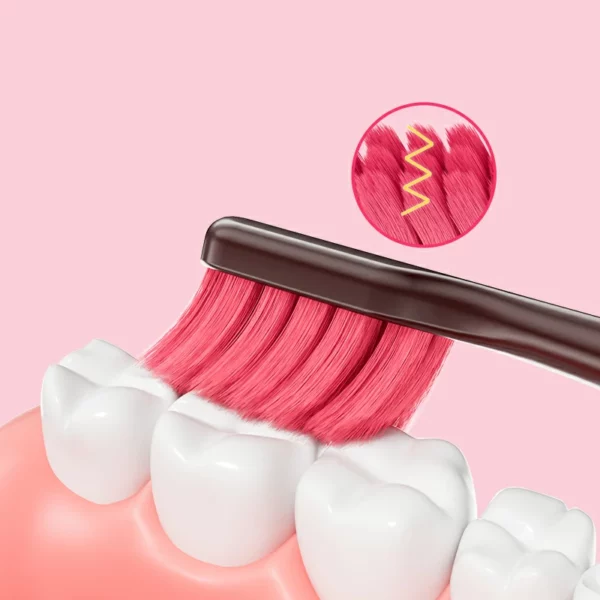 Strawberry Bear Cartoon Toothbrush